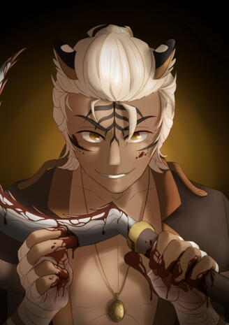 One of my OCs, Tybalt.