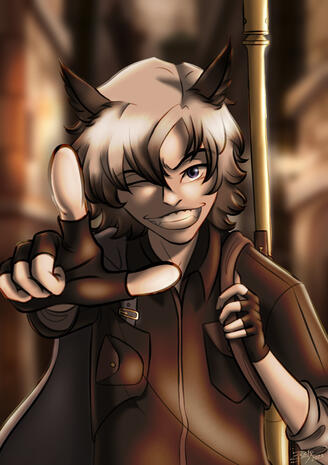 My sister&#39;s OC, Marko.
