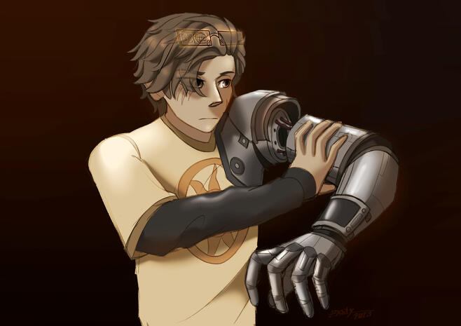 One of my OCs, Eli.