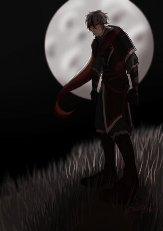 An Artfight attack featuring Cokettu&#39;s character, Jasper.